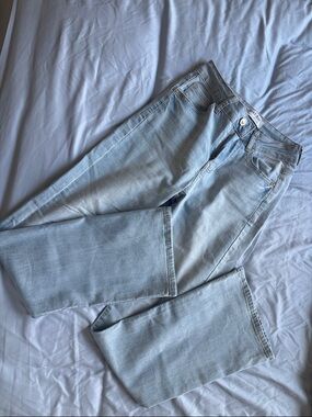 Wax Jean Light Blue Straight Leg Denim